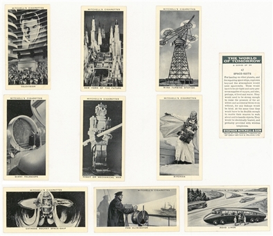 1936 Stephen Mitchell "The World of Tomorrow" Complete Set (50)